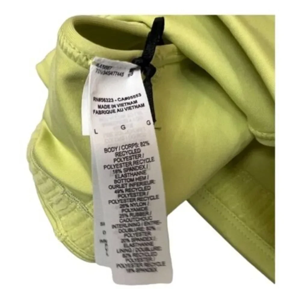 Nike Center Swoosh Sports Bra Womens‎ L Green Athleisure Gym Yoga Padded